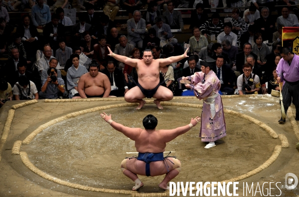 Tournoi de sumos de mai 2014 à Tokyo