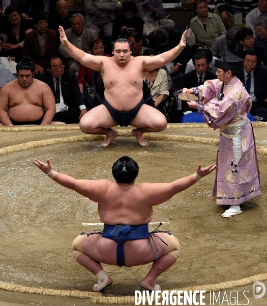 Tournoi de sumos de mai 2014 à Tokyo