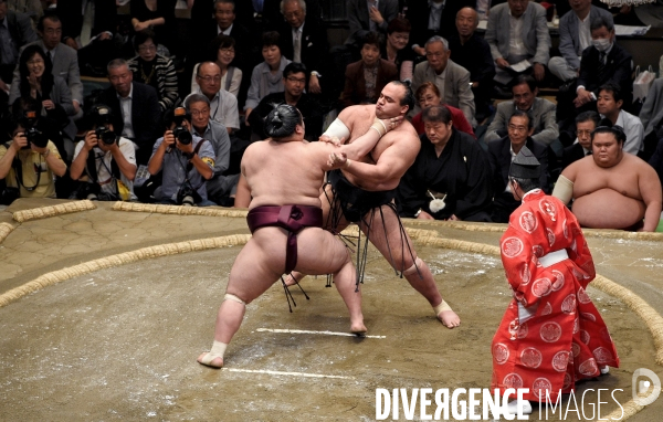 Tournoi de sumos de mai 2014 à Tokyo