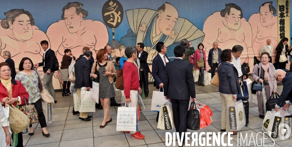 Tournoi de sumos de mai 2014 à Tokyo