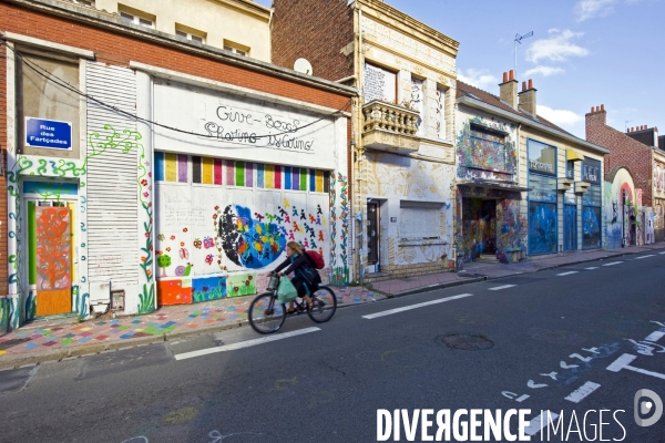 Renovation urbaine et street art dans le cadre  d un programme de l  ANRU