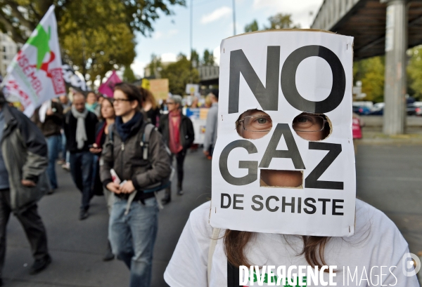 Manifestation contre le TAFTA