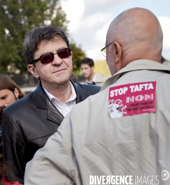 Manifestation contre le TAFTA