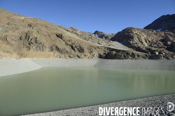 Chantier de la retenue d eau de l Herpie