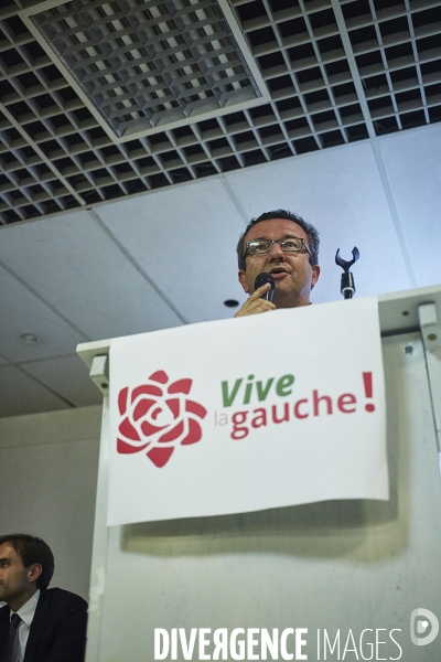 Premiere réunion publique VIVE LA GAUCHE