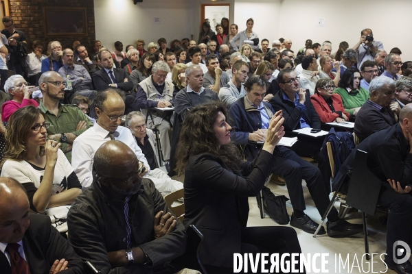 Premiere réunion publique VIVE LA GAUCHE