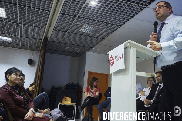 Premiere réunion publique VIVE LA GAUCHE
