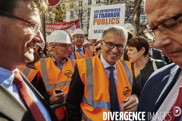 Manifestation des entrepreneurs de Travaux Publics