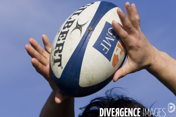 Entrainement de l équipe de France de Rugby