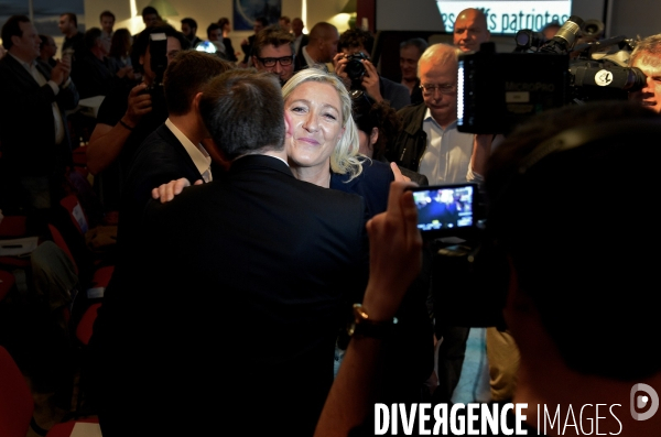 Lancement du collectif Audace avec Marine Le Pen