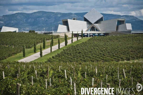 Les caves viticoles de Irius, à Barbastro, dans le Somontano Aragonais