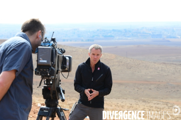 Members of the media the foreign and local press covering Battle for Kobani, Les membres des médias de la presse étrangère et locale couvrant bataille pour Kobani,