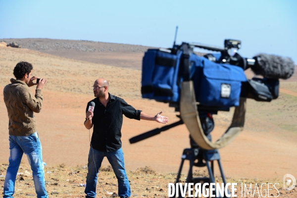 Members of the media the foreign and local press covering Battle for Kobani, Les membres des médias de la presse étrangère et locale couvrant bataille pour Kobani,