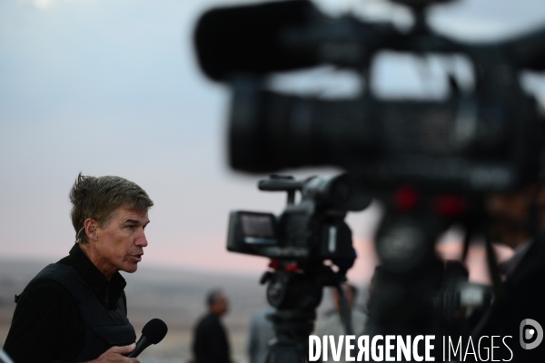 Members of the media the foreign and local press covering Battle for Kobani, Les membres des médias de la presse étrangère et locale couvrant bataille pour Kobani,