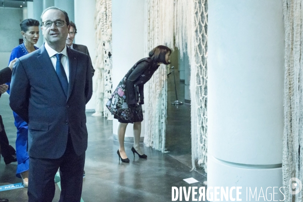 François Hollande à l Institut du monde arabe
