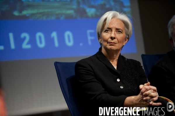 Christine LAGARDE soutient Hervé NOVELLI