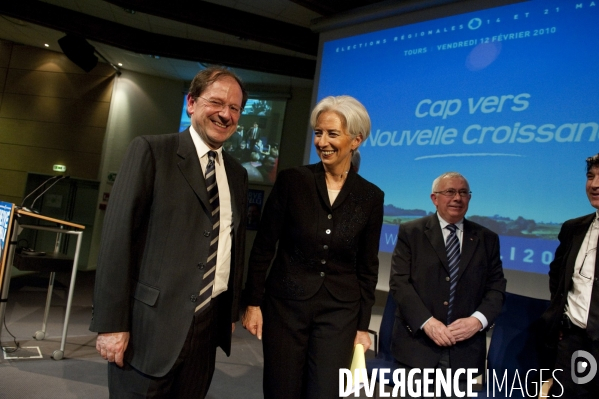 Christine LAGARDE soutient Hervé NOVELLI