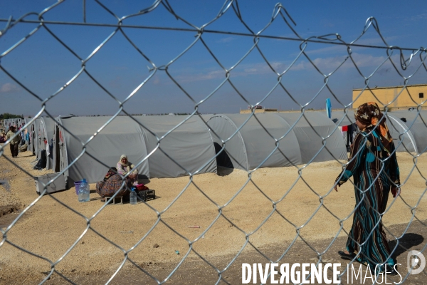 Syrian Kurdish refugees who fled Kobani,  Réfugiés kurdes syriens qui ont fui Kobané,