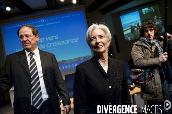 Christine LAGARDE soutient Hervé NOVELLI