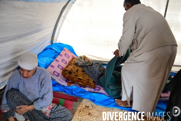 Syrian Kurdish refugees who fled Kobani,  Réfugiés kurdes syriens qui ont fui Kobané,