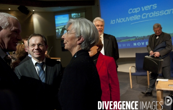 Christine LAGARDE soutient Hervé NOVELLI