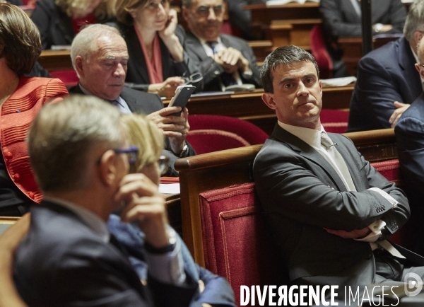 Manuel Valls  discours réforme territoriale Sénat
