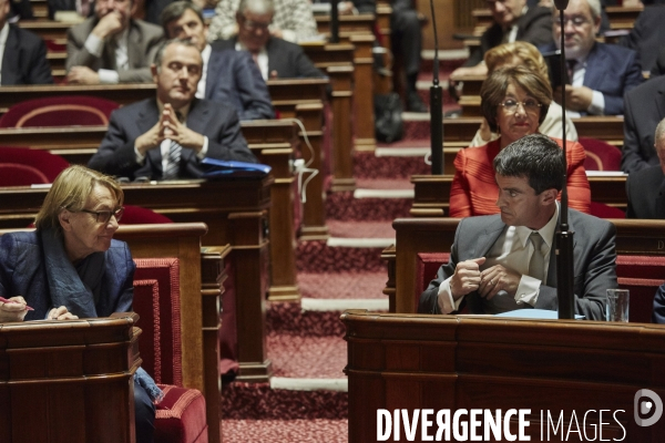 Manuel Valls  discours réforme territoriale Sénat