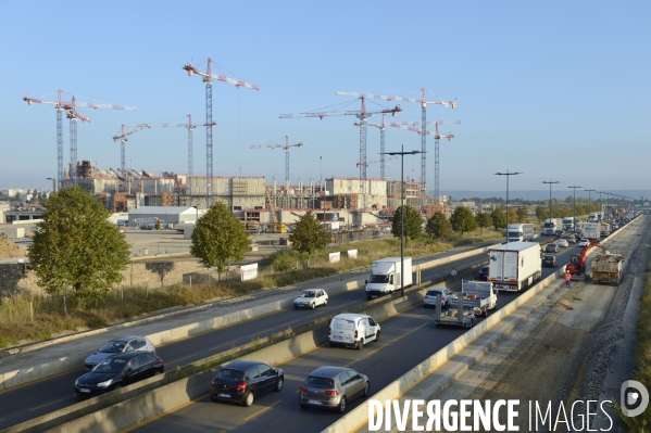 Chantier du stade OL Land, Décines