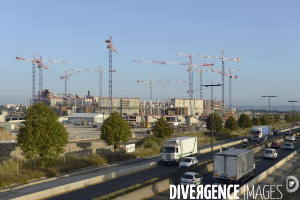 Chantier du stade OL Land, Décines