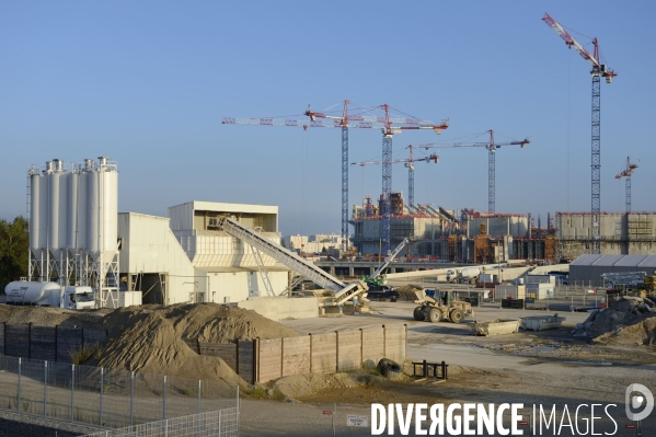 Chantier du stade OL Land, Décines