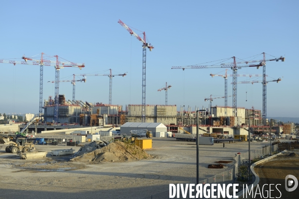 Chantier du stade OL Land, Décines