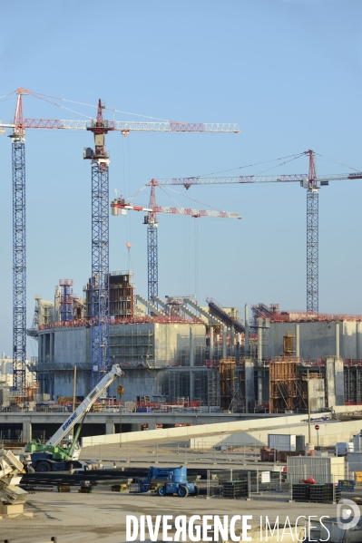 Chantier du stade OL Land, Décines