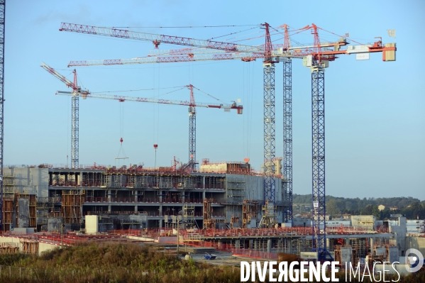 Chantier du stade OL Land, Décines