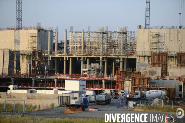 Chantier du stade OL Land, Décines