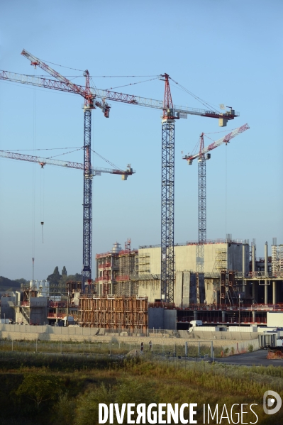 Chantier du stade OL Land, Décines