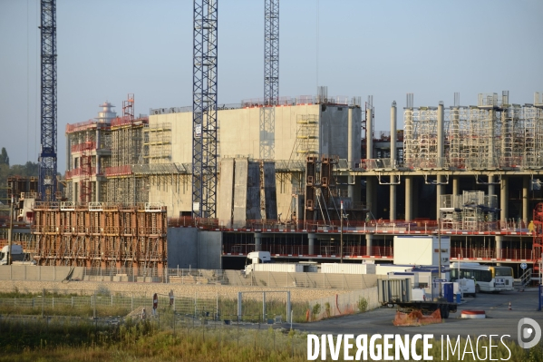 Chantier du stade OL Land, Décines