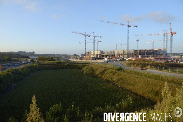 Chantier du stade OL Land, Décines