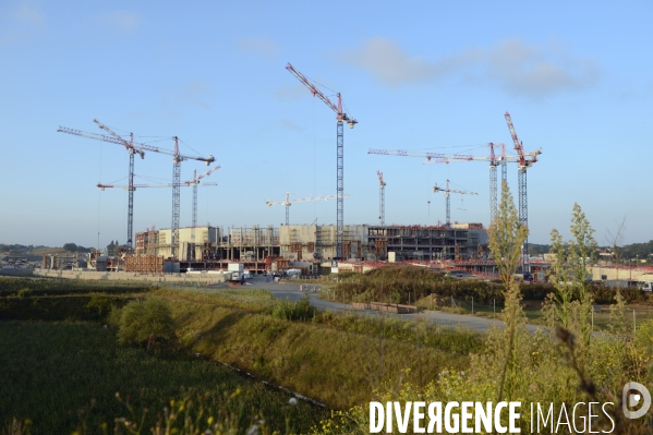 Chantier du stade OL Land, Décines