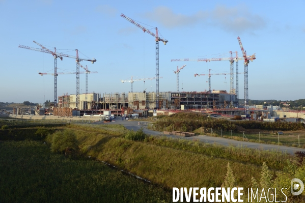 Chantier du stade OL Land, Décines