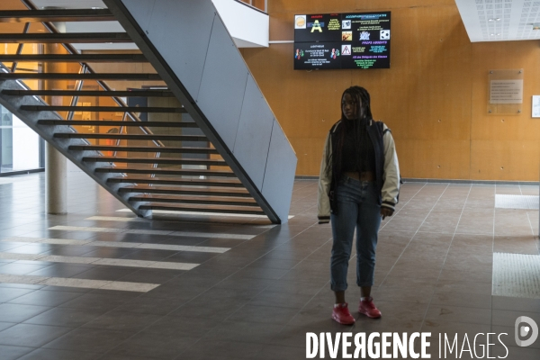 Le collège  numérique  Georges Charpak, à Goussainville, dans le Val d Oise