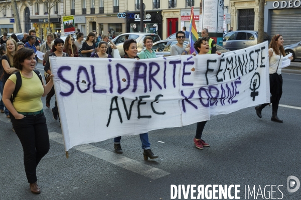 Sauvons Kobané  : manifestation à Paris en solidarité