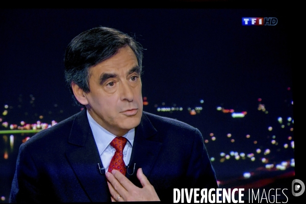 Francois fillon au journal de tf1