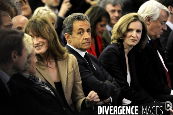 Nicolas SARKOZY, meeting Porte de Versailles