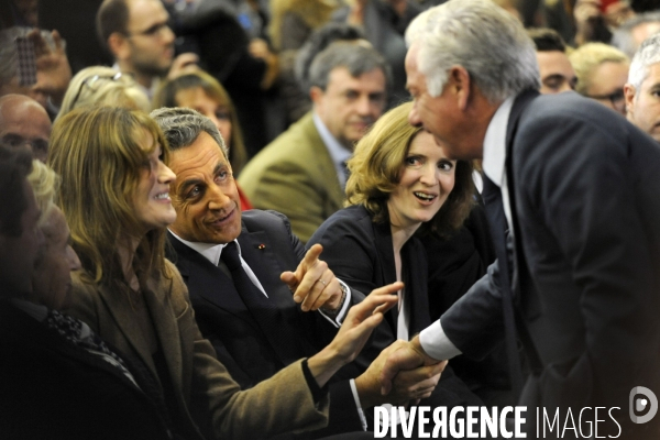 Nicolas SARKOZY, meeting Porte de Versailles