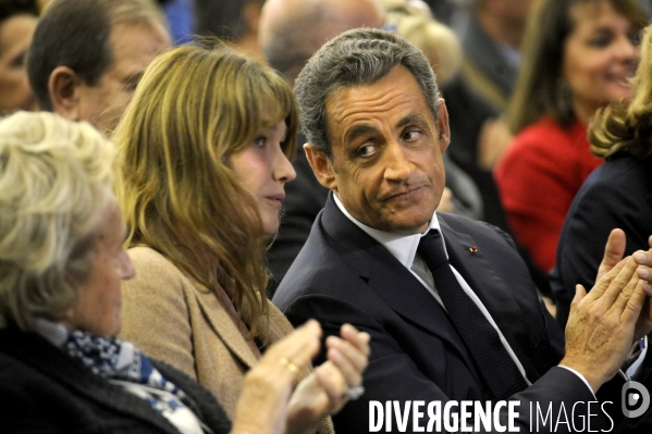 Nicolas SARKOZY, meeting Porte de Versailles