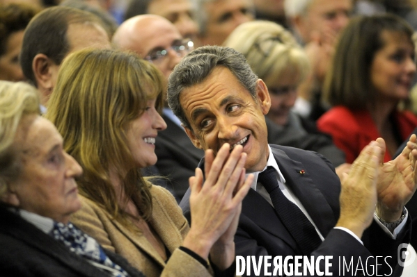 Nicolas SARKOZY, meeting Porte de Versailles