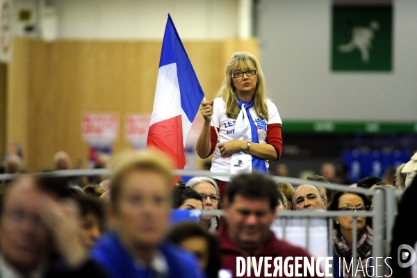 Nicolas SARKOZY, meeting Porte de Versailles