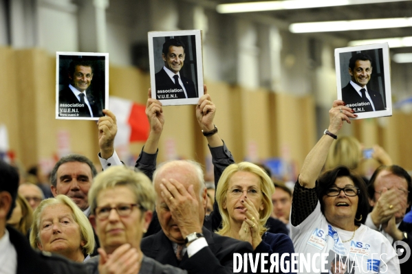 Nicolas SARKOZY, meeting Porte de Versailles