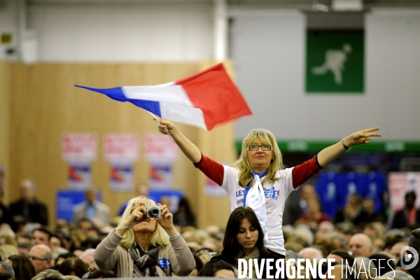 Nicolas SARKOZY, meeting Porte de Versailles