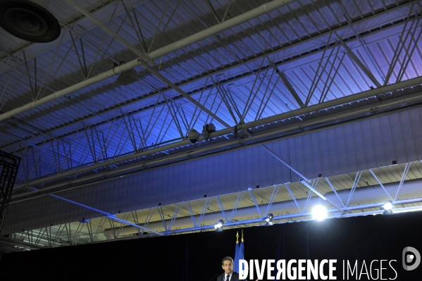 Nicolas SARKOZY, meeting Porte de Versailles